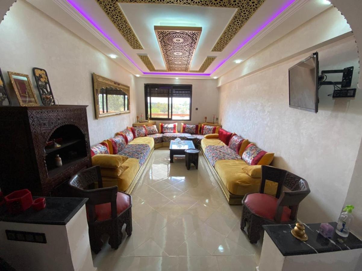 Apartament Charmant Logement Avec Parking Residenciel Sans Piscine Marrakesz Zewnętrze zdjęcie