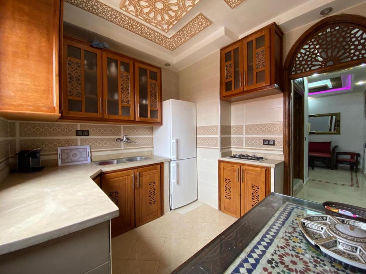 Apartament Charmant Logement Avec Parking Residenciel Sans Piscine Marrakesz Zewnętrze zdjęcie