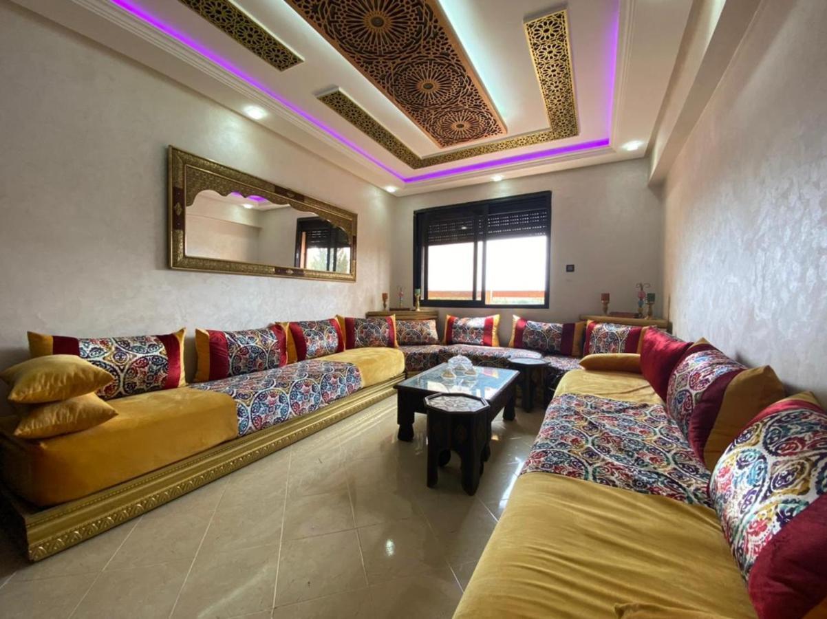 Apartament Charmant Logement Avec Parking Residenciel Sans Piscine Marrakesz Zewnętrze zdjęcie